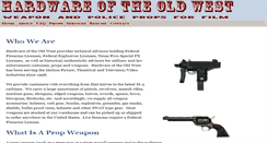 Desktop Screenshot of gunsforfilm.com
